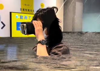 AR浸水体験